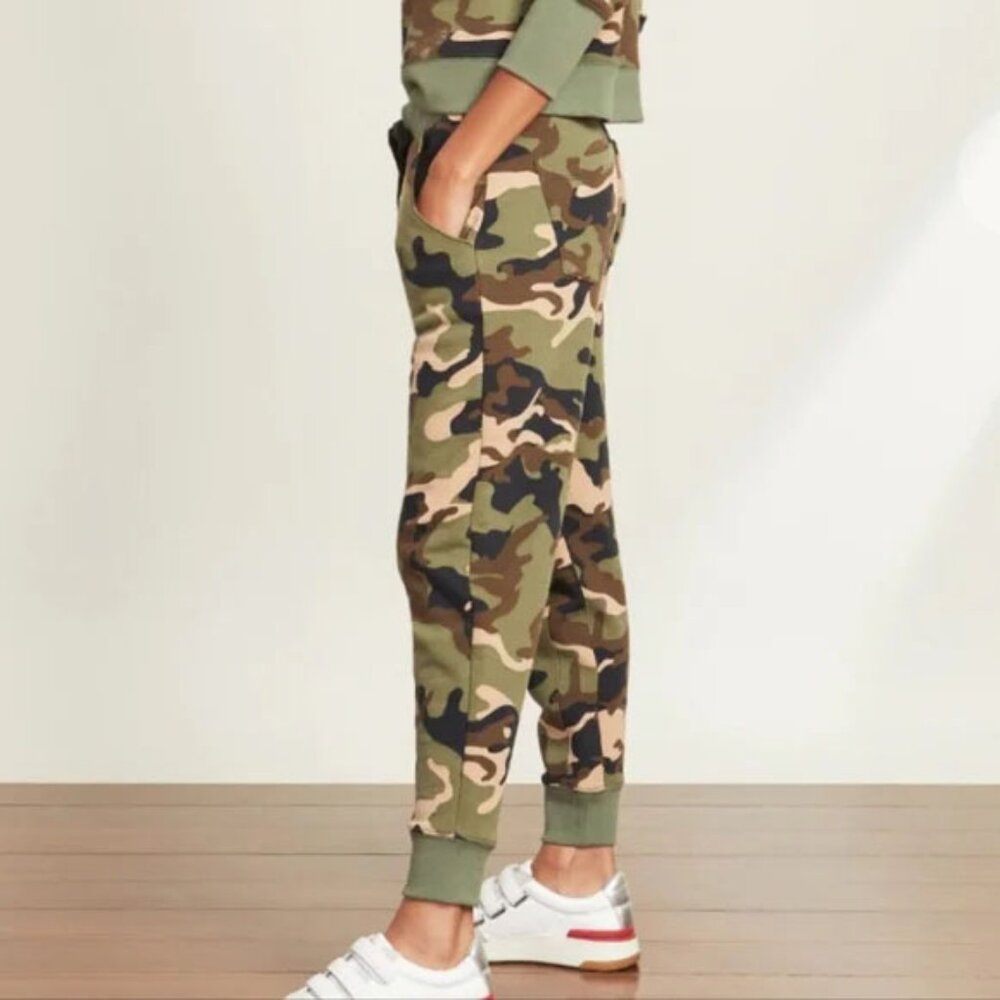 Veronica Beard Preslee Camo Sweatpant in Army Multi - Size M